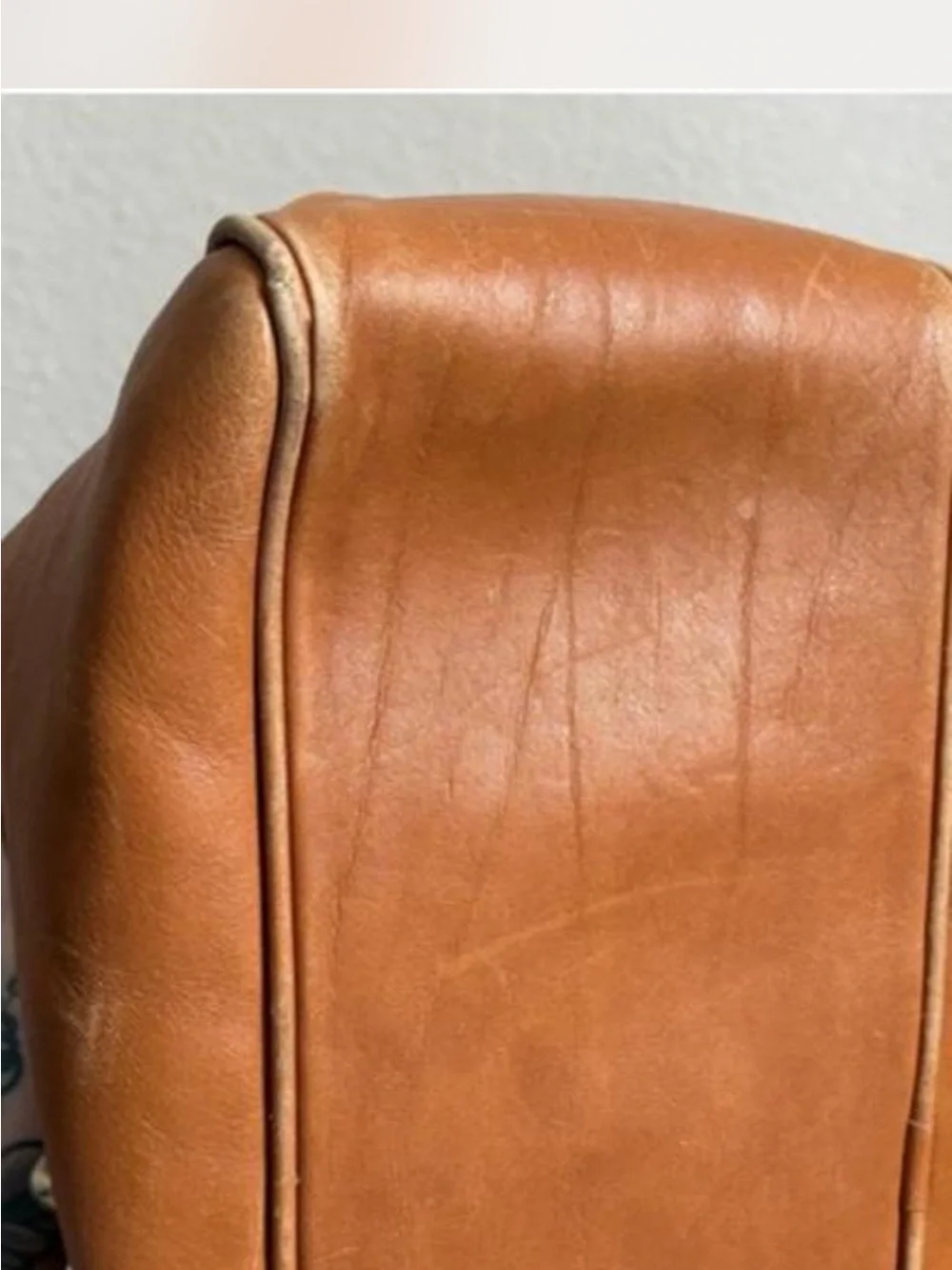 Dooey & Bourke Leather Shoulder Bag in Tan